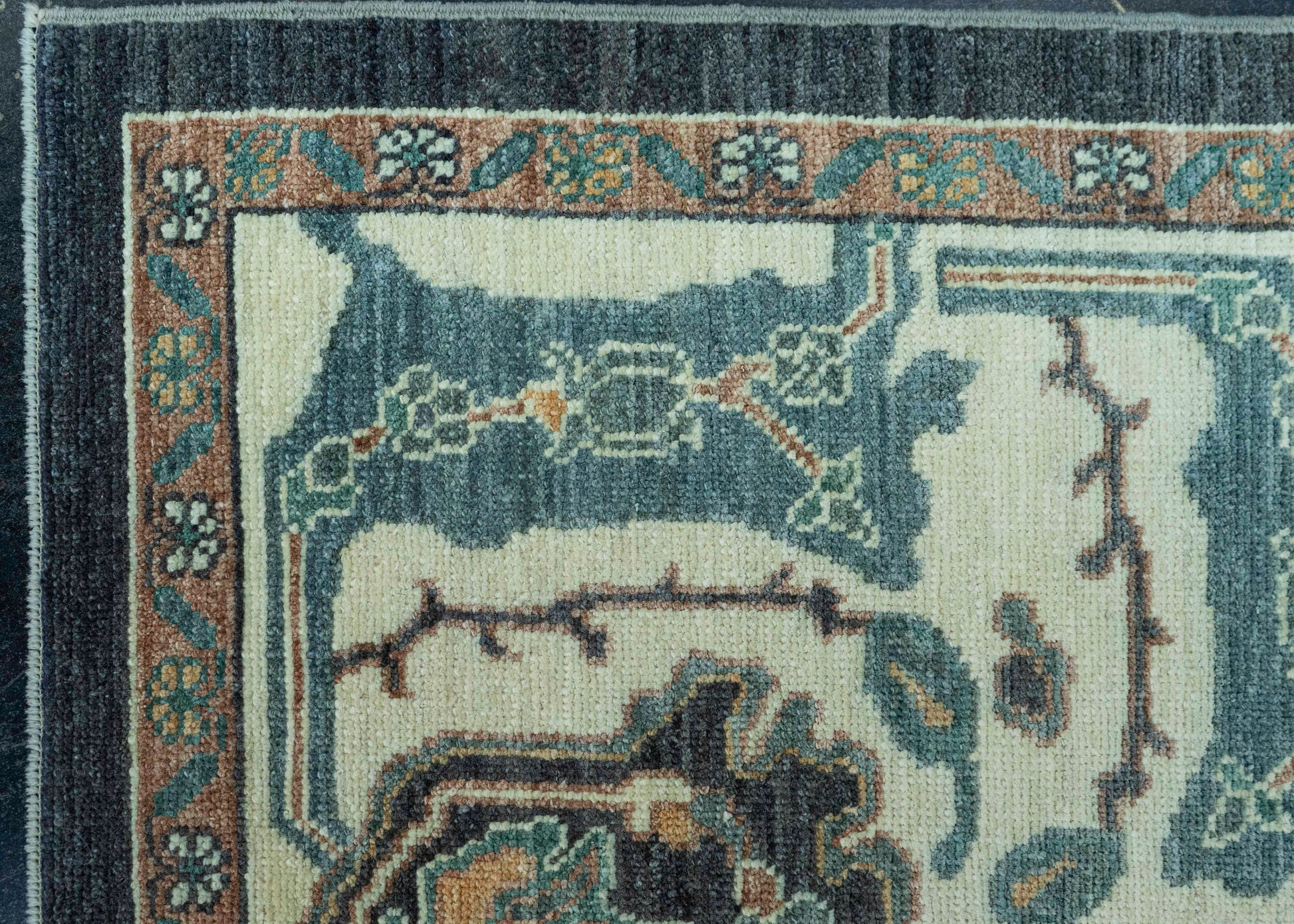 Turkish Oushak Antique Look Rug 9'3" x 13'2" #20061