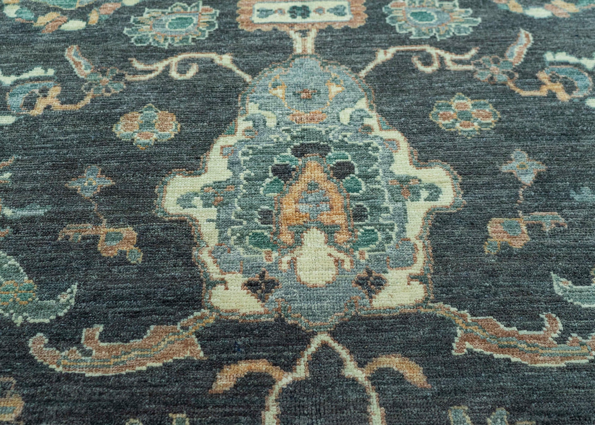 Turkish Oushak Antique Look Rug 9'3" x 13'2" #20061