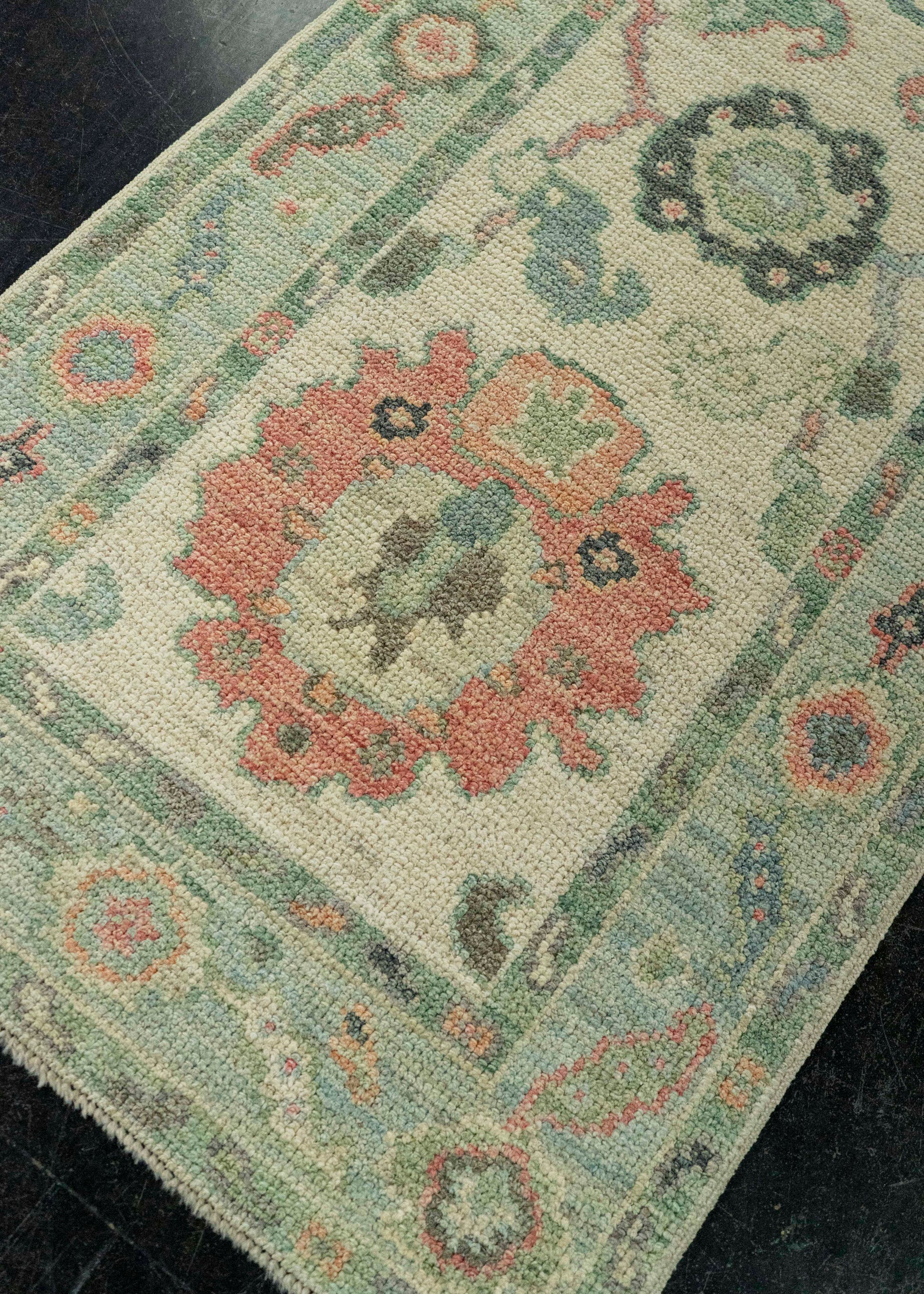 Turkish Oushak Rug 2'3" x 4'11" #20250