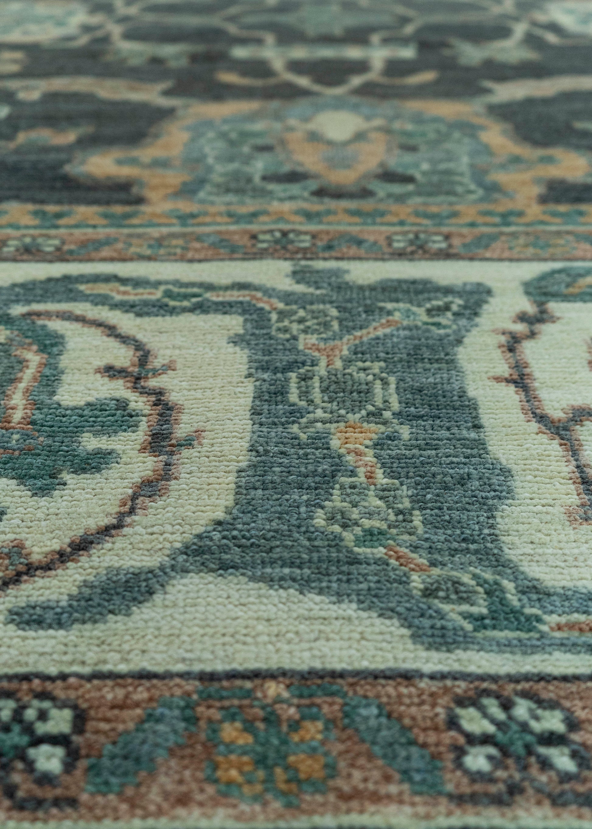 Turkish Oushak Antique Look Rug 9'3" x 13'2" #20061