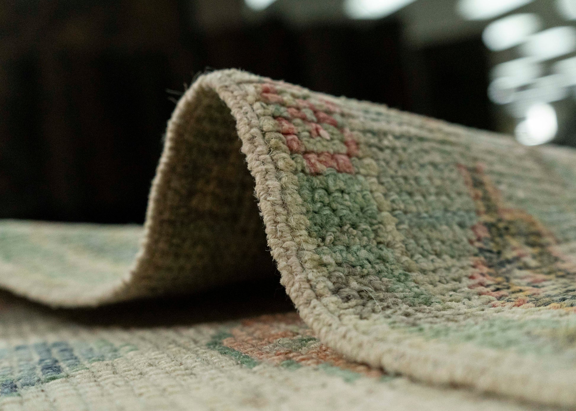 Turkish Oushak Rug 2'3" x 4'11" #20261