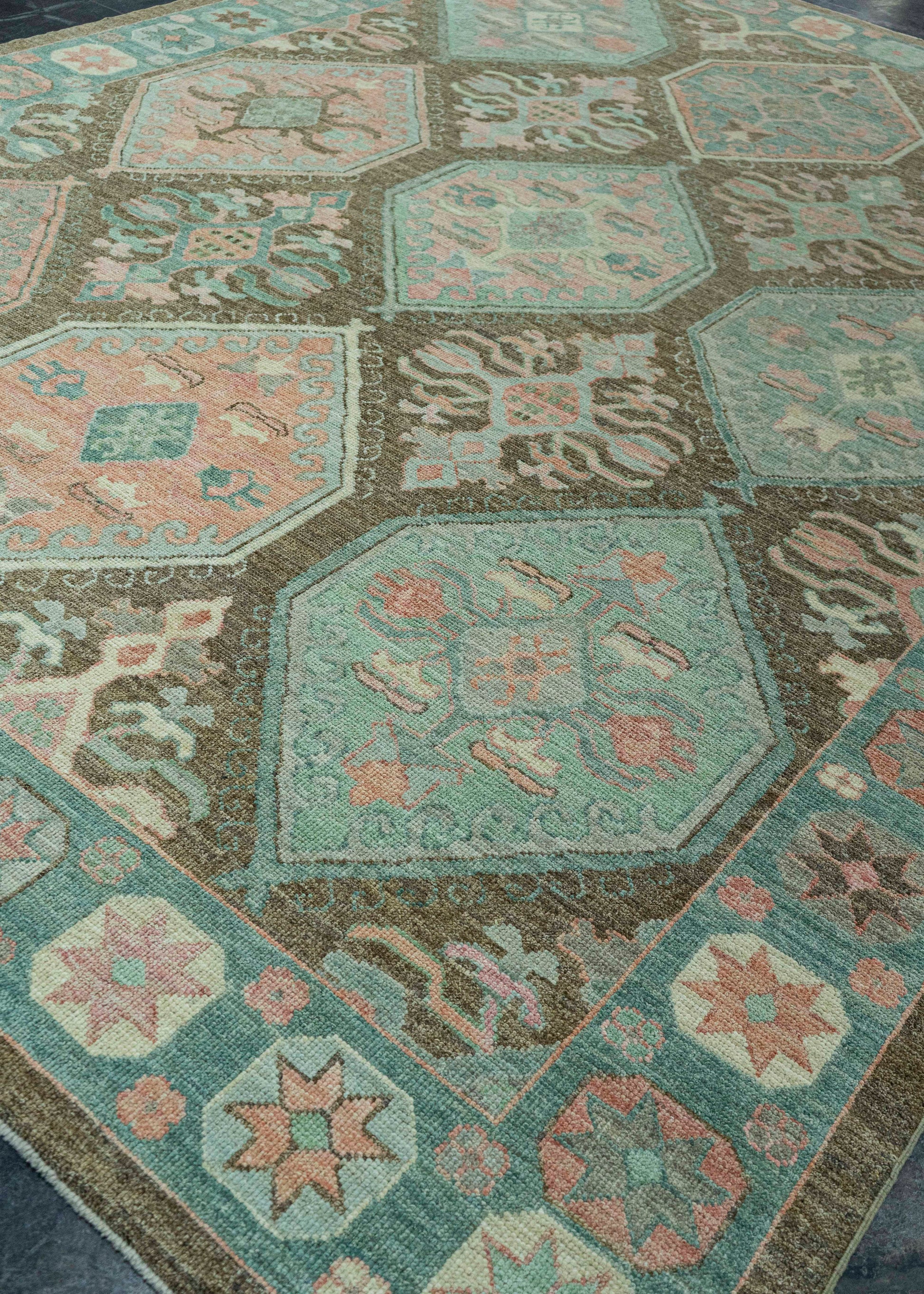 Turkish Oushak Rug 9'3" x 12'5" #20045