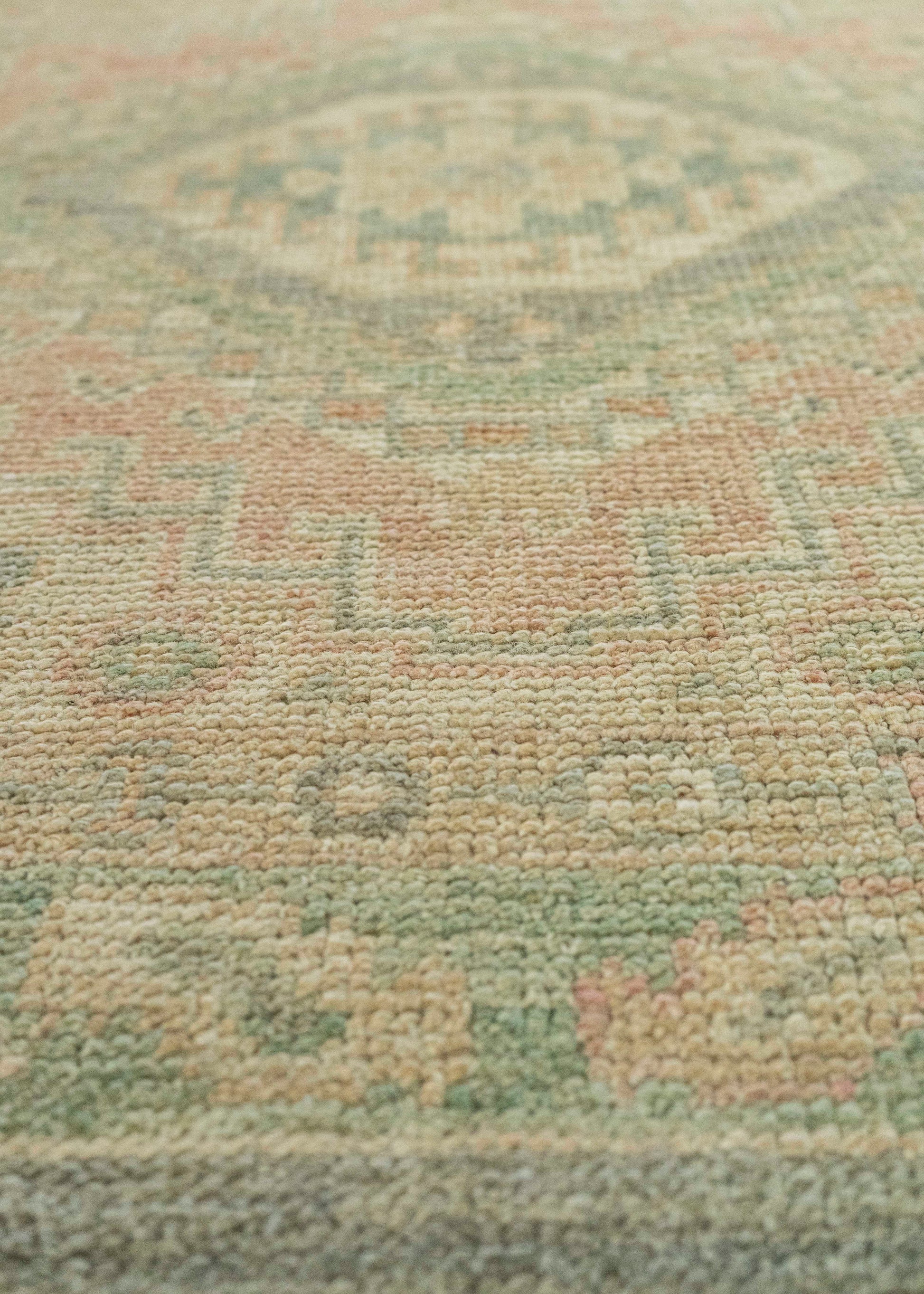 Turkish Oushak Rug 2'6" x 3'8" #20210