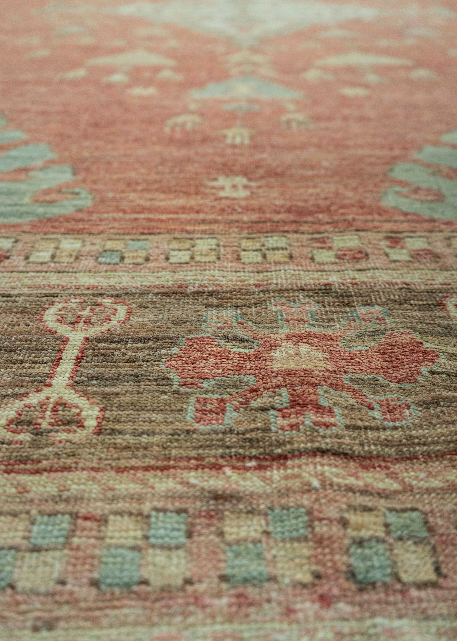 Turkish Oushak Antique Look Rug 8'11" x 12'6" #20070