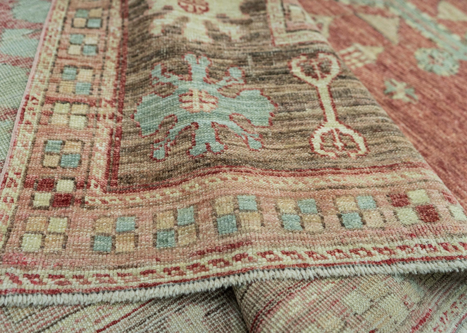 Turkish Oushak Antique Look Rug 8'11" x 12'6" #20070