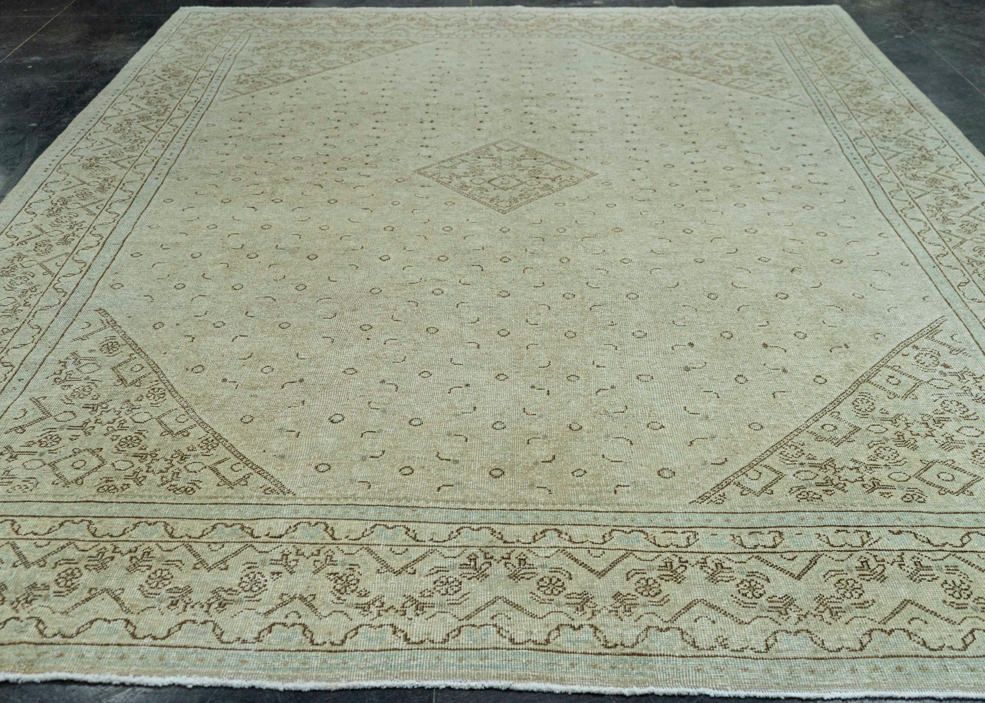 Turkish Vintage Rug 9'7" x 12'8" #20542