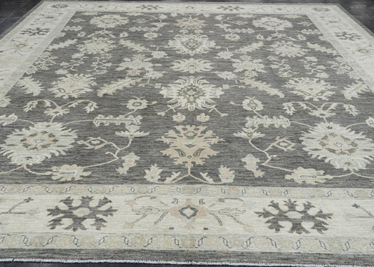 Oushak Rug 12'1" x 14'5" #23529