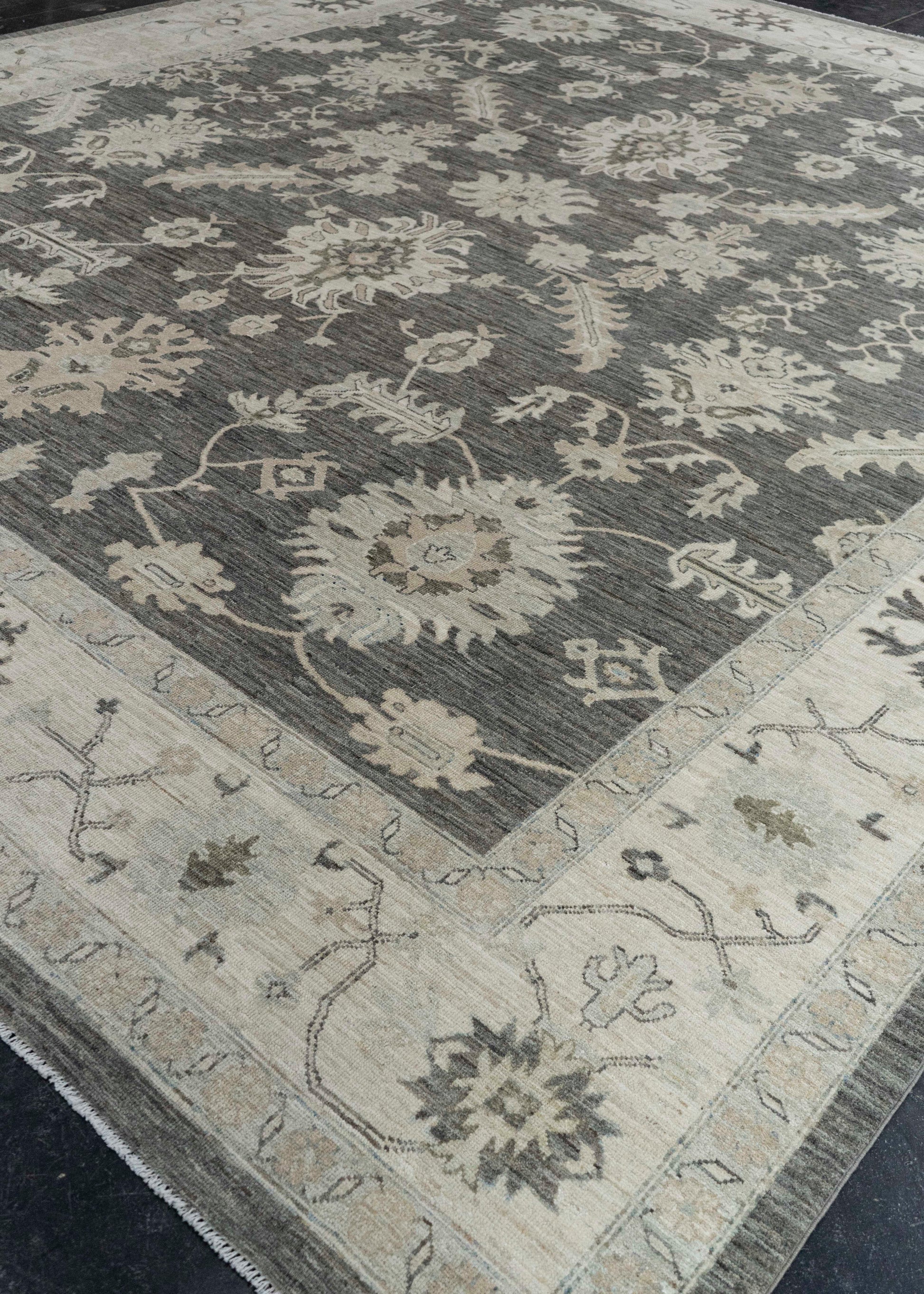 Oushak Rug 12'1" x 14'5" #23529