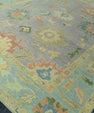 Turkish Oushak Rug 9'3" x 11'11" #19217