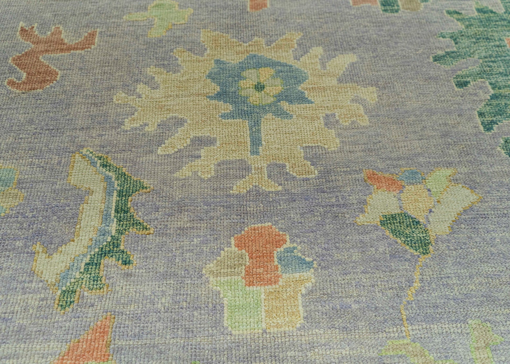 Turkish Oushak Rug 9'3" x 11'11" #19217