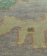 Turkish Oushak Rug 9'3" x 11'11" #19217