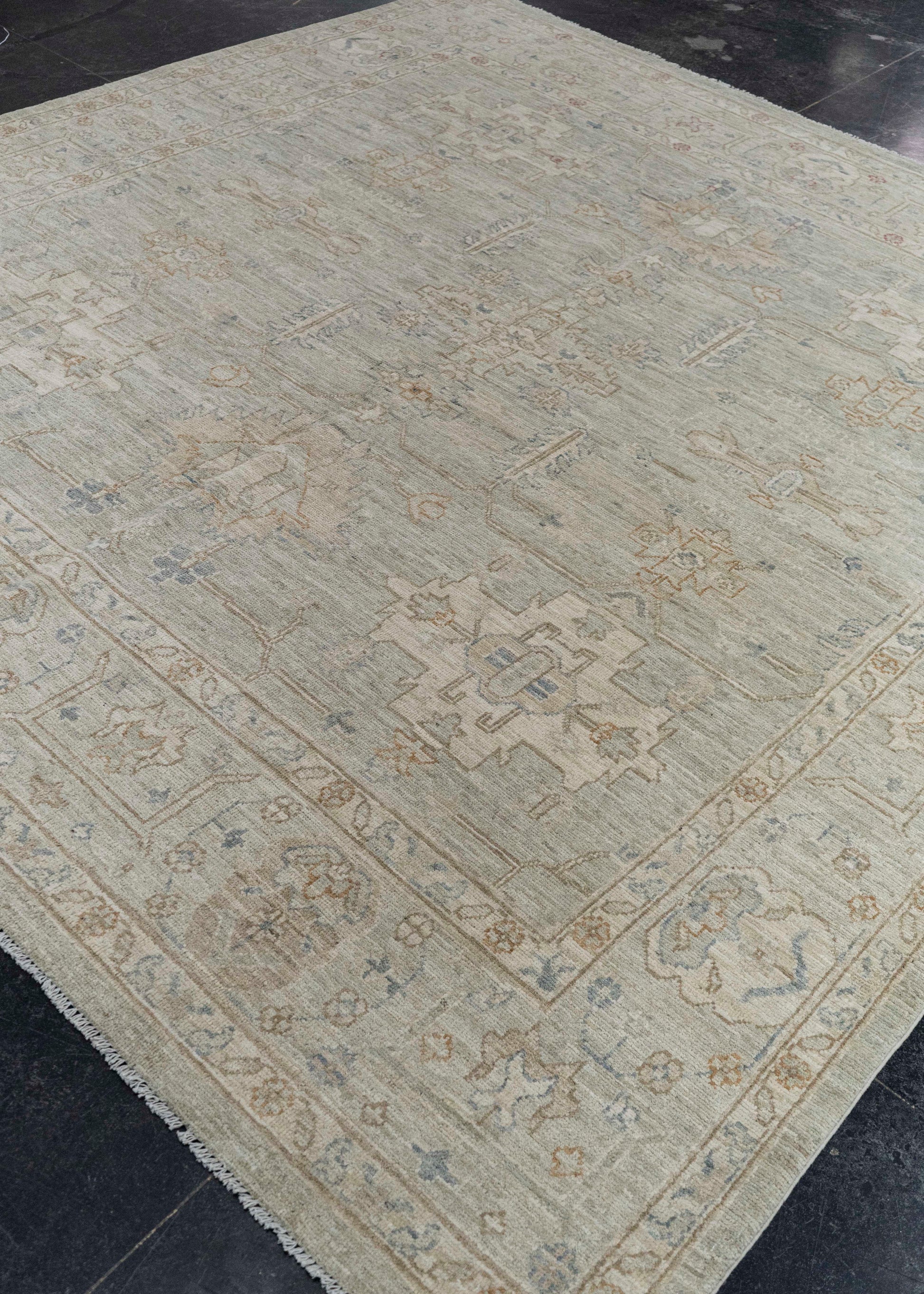 Oushak Square Rug 7'10" x 8'3" #23512