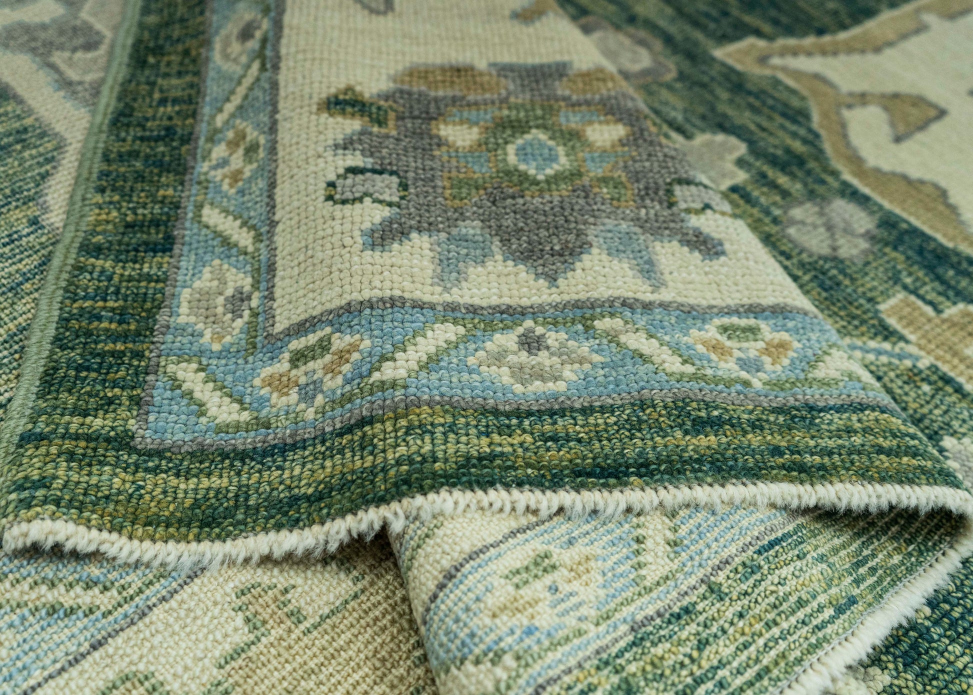 Turkish Oushak Rug 9'4" x 12'4" #20102