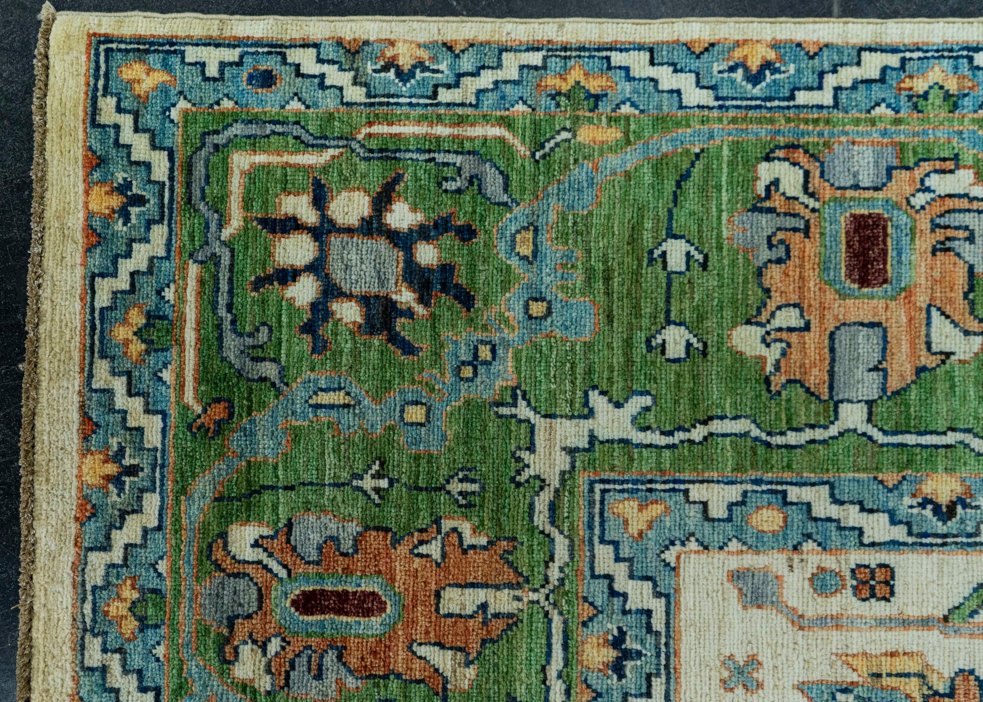 Oriental Hand Knotted Rug 9'1" x 11'5" #20647