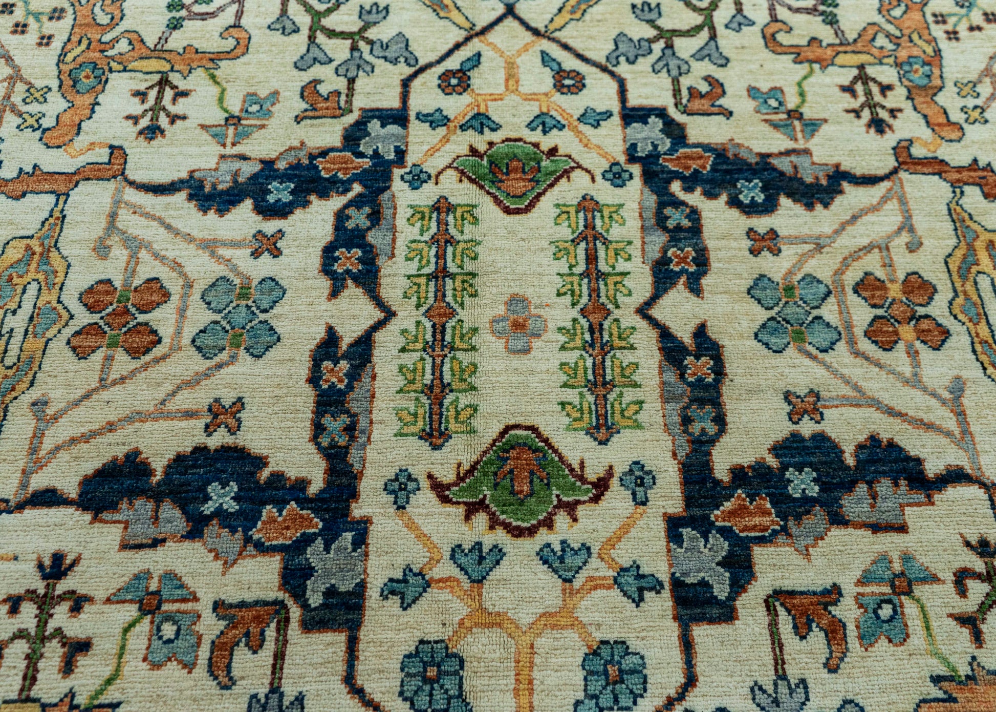 Oriental Hand Knotted Rug 9'1" x 11'5" #20647