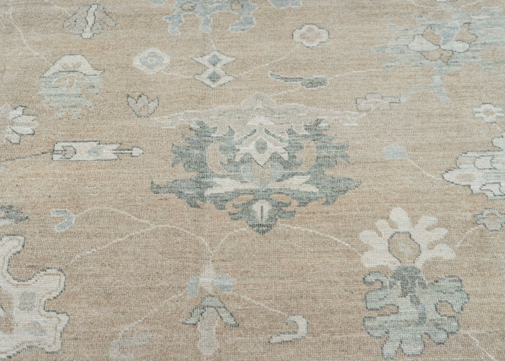 Oushak Square Rug 10'1" x 9'10" #23524