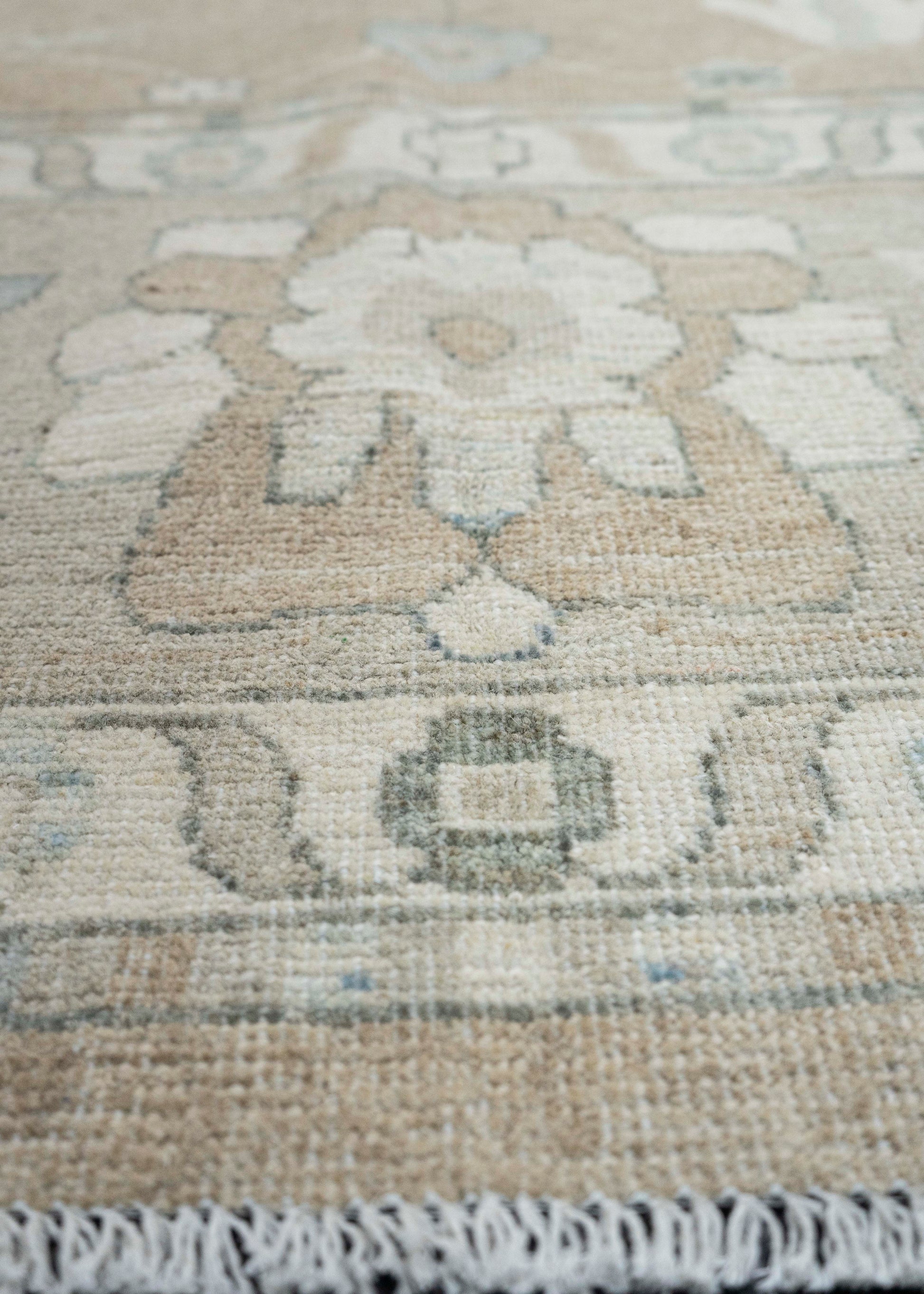 Oushak Square Rug 10'1" x 9'10" #23524