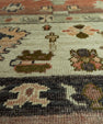 Turkish Oushak Old Wool Rug  9'3" x 11'11" #30136