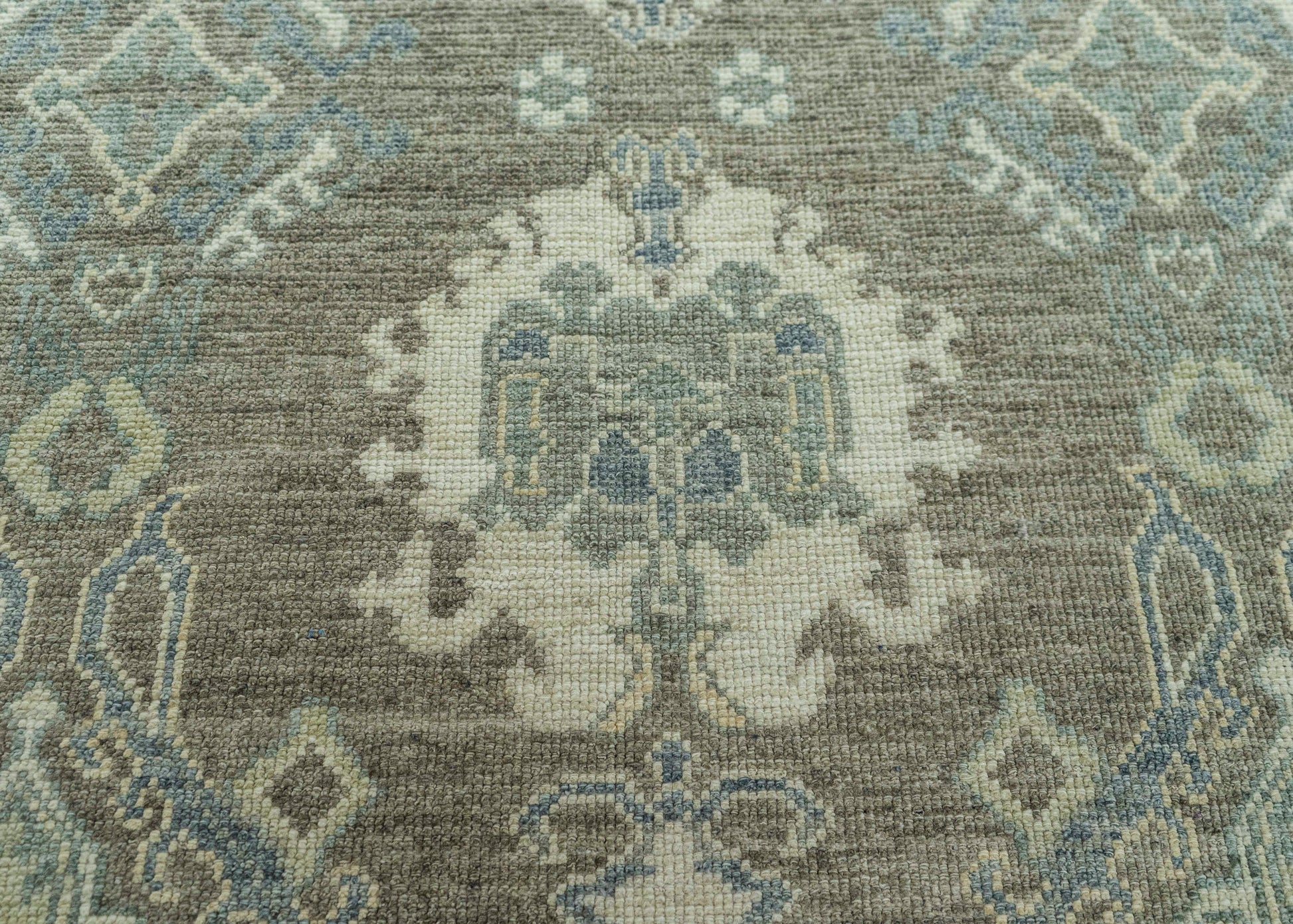 Turkish Oushak Rug 9'1" x 12'11" #19314