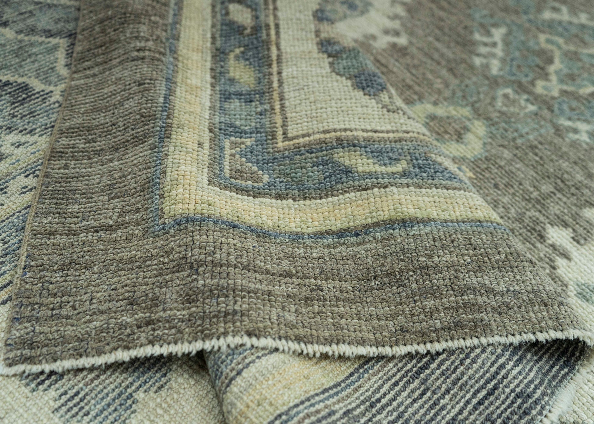 Turkish Oushak Rug 9'1" x 12'11" #19314