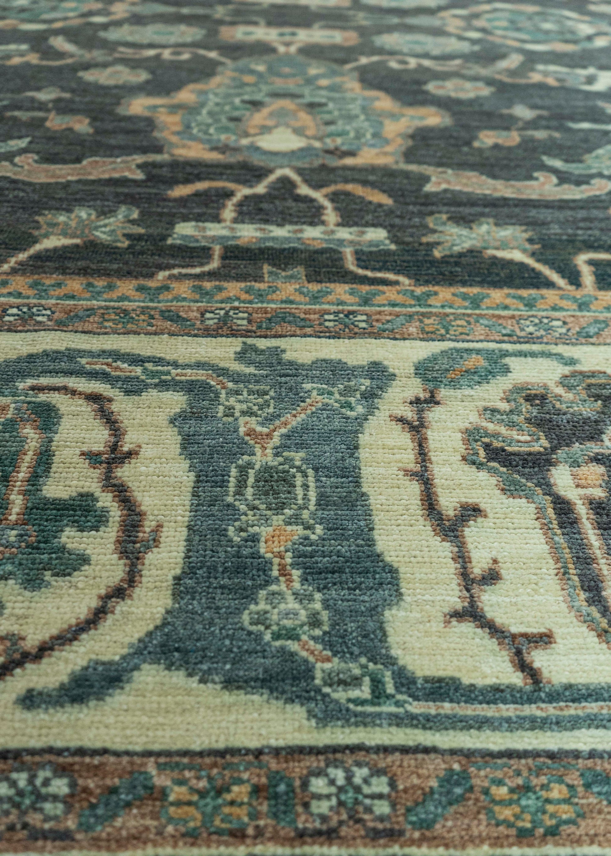 Turkish Oushak Antique Look Rug 9'3" x 13'4" #20062