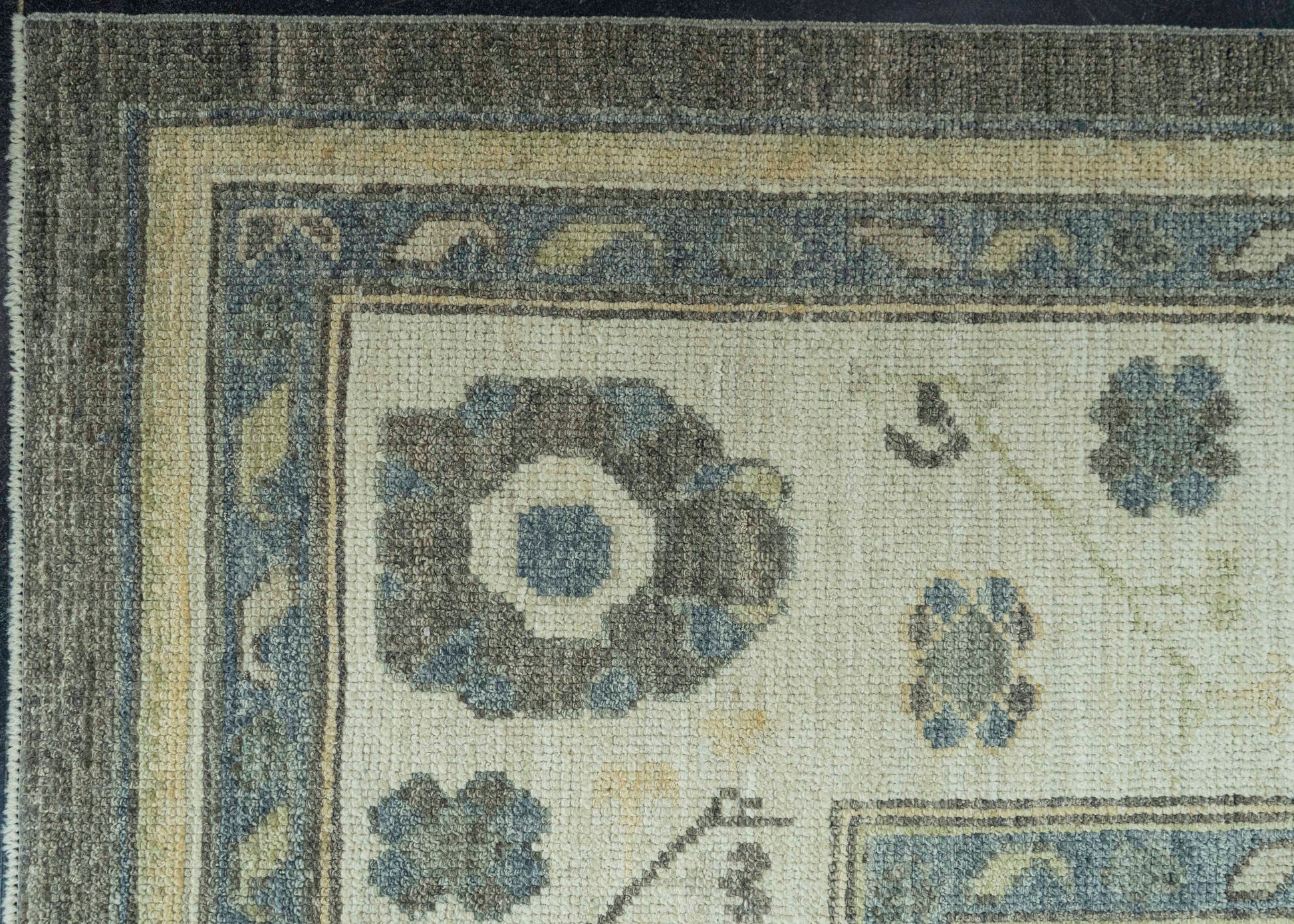 Turkish Oushak Rug 8'9" x 12'8" #19380