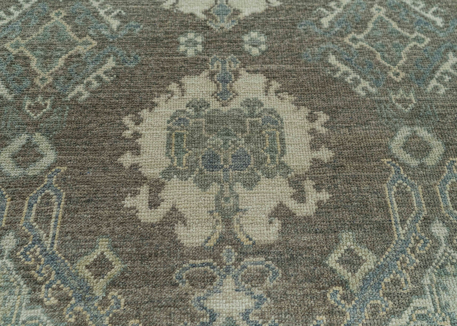 Turkish Oushak Rug 8'9" x 12'8" #19380