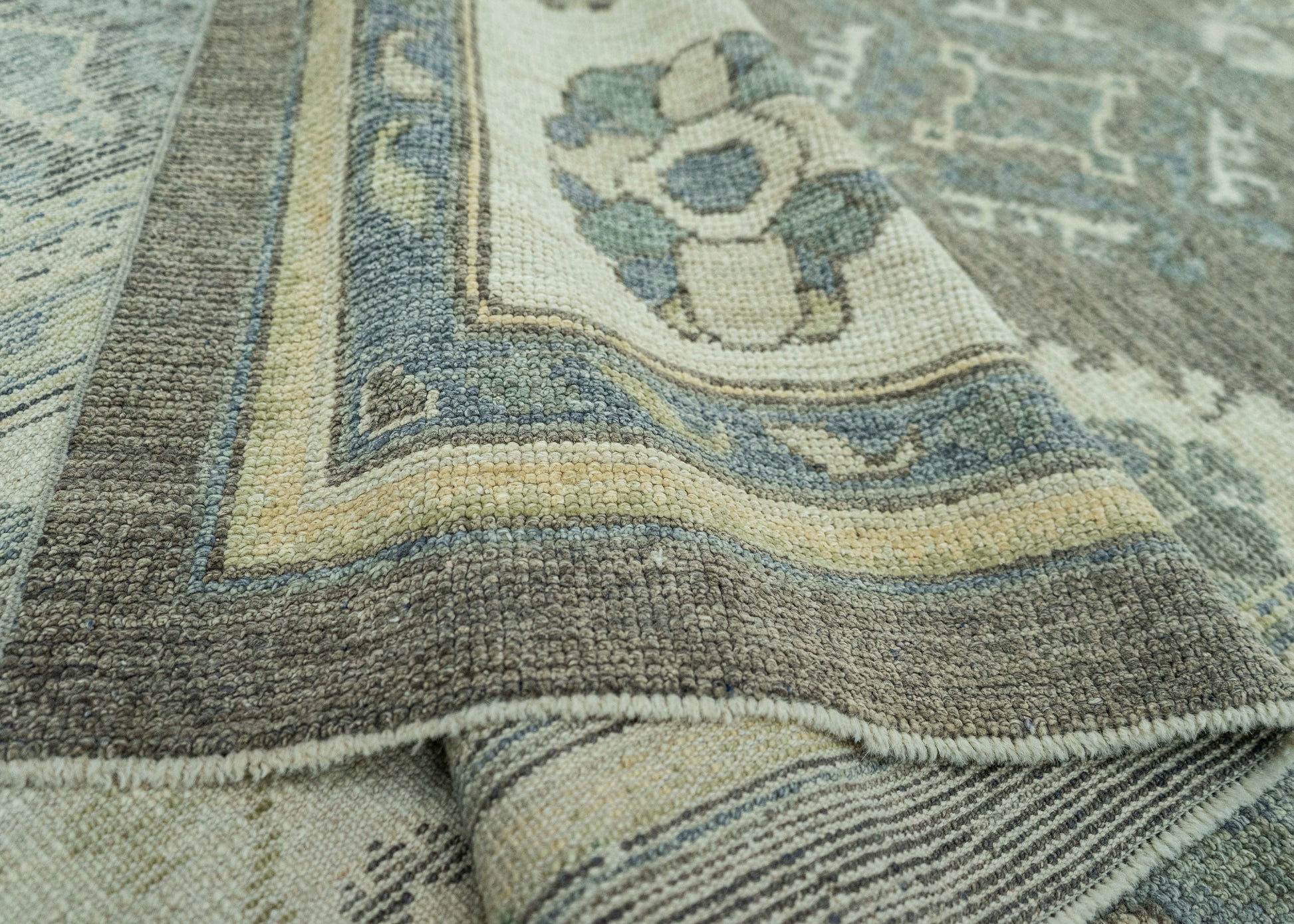 Turkish Oushak Rug 8'9" x 12'8" #19380