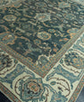 Turkish Oushak Antique Look Rug 9'1" x 12'4" #20096