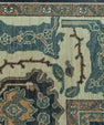 Turkish Oushak Antique Look Rug 9'1" x 12'4" #20096