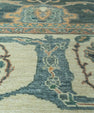 Turkish Oushak Antique Look Rug 9'1" x 12'4" #20096