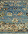 Turkish Oushak Old Wool Rug  9'3" x 12'5" #20014