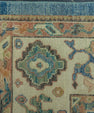 Turkish Oushak Old Wool Rug  9'3" x 12'5" #20014
