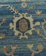 Turkish Oushak Old Wool Rug  9'3" x 12'5" #20014