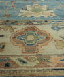 Turkish Oushak Old Wool Rug  9'3" x 12'5" #20014