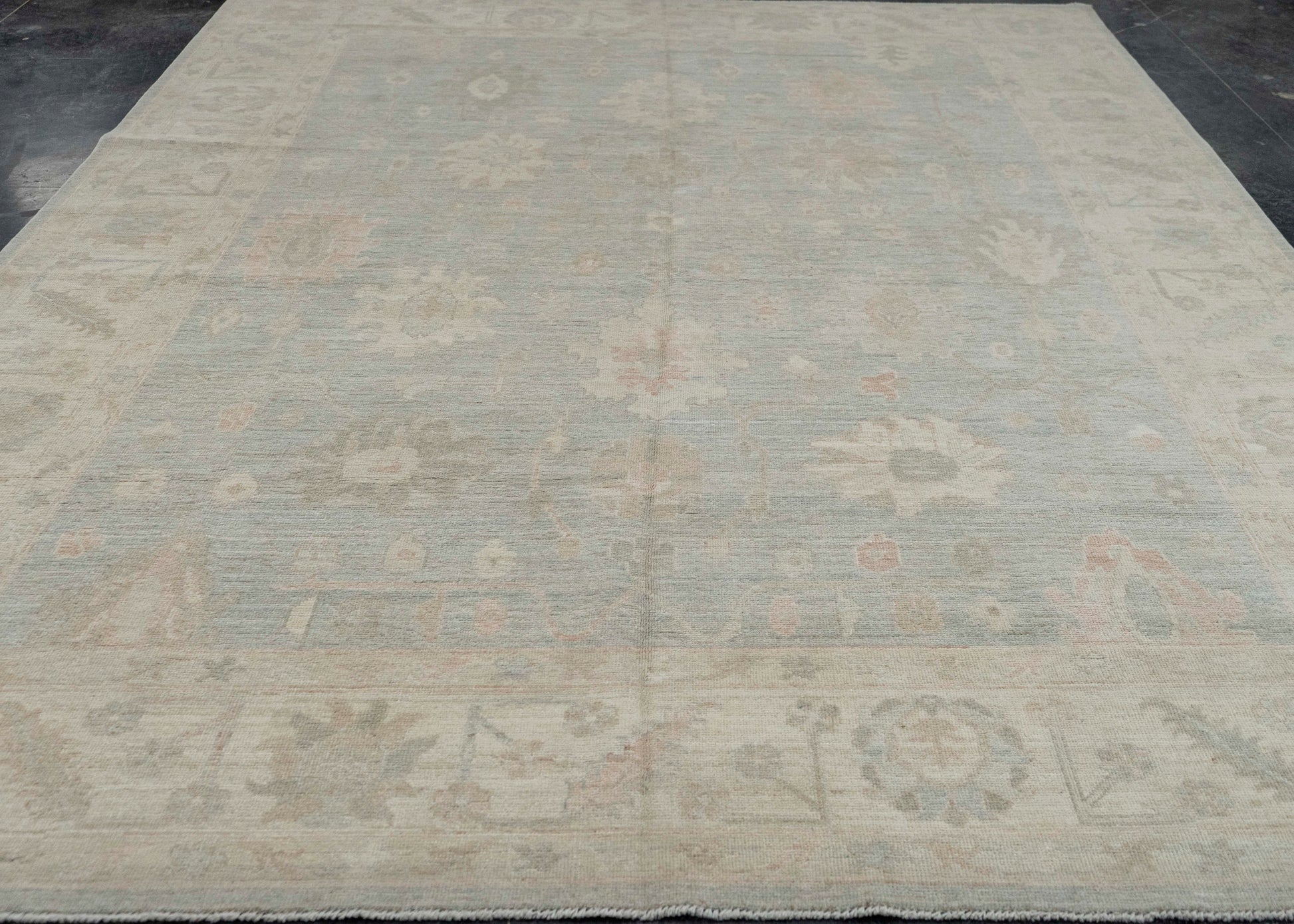 Oushak Rug 9'2" x 11'9" #23505