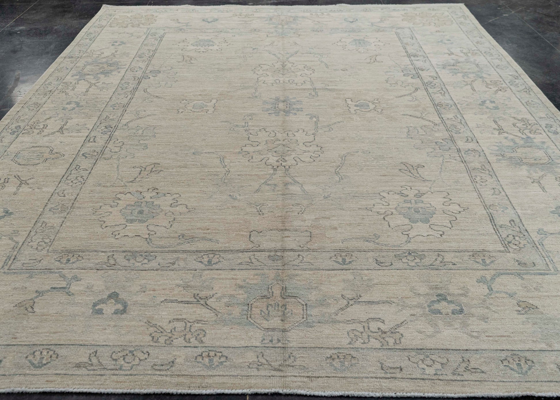 Oushak Rug 9' x 11'8" #23501