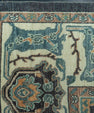 Turkish Oushak Antique Look Rug 8'4" x 10'9" #20060