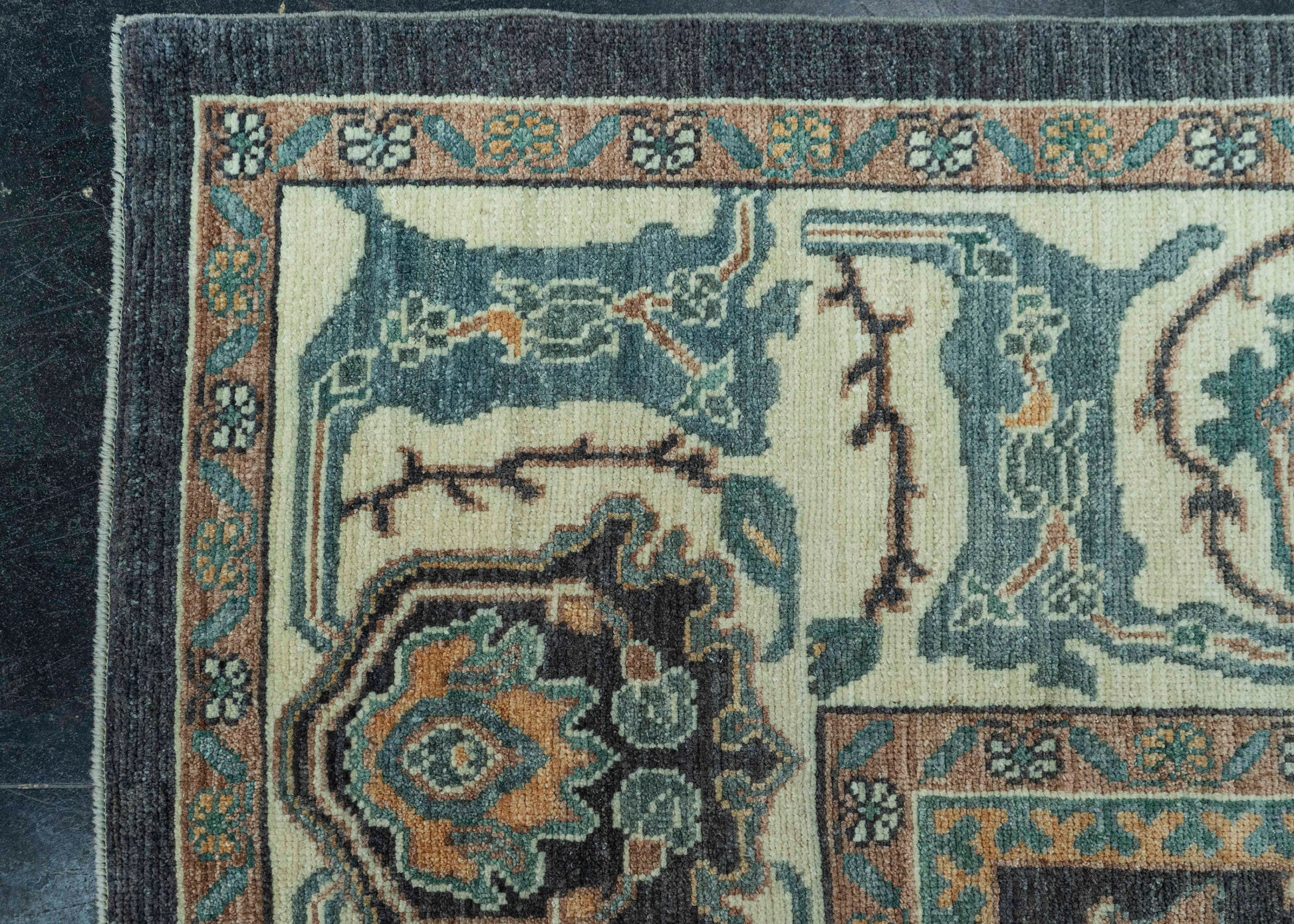 Turkish Oushak Antique Look Rug 8'4" x 10'9" #20060