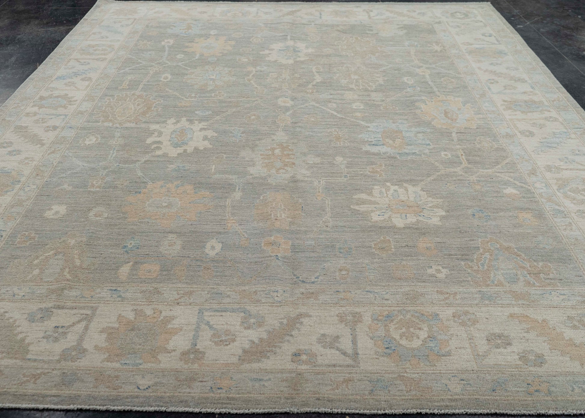 Oushak Rug 9'3" x 11'10" #23517