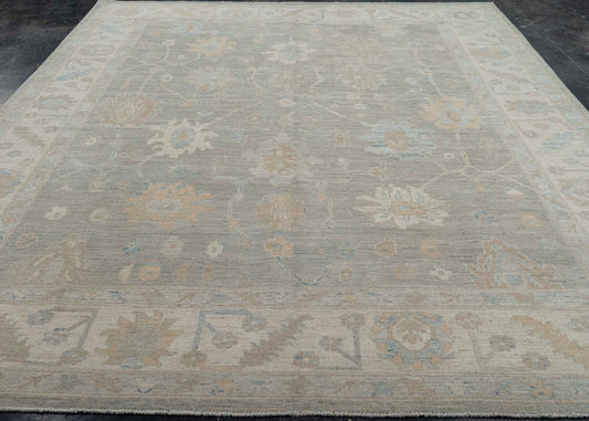 Oushak Rug 9'3" x 11'10" #23517