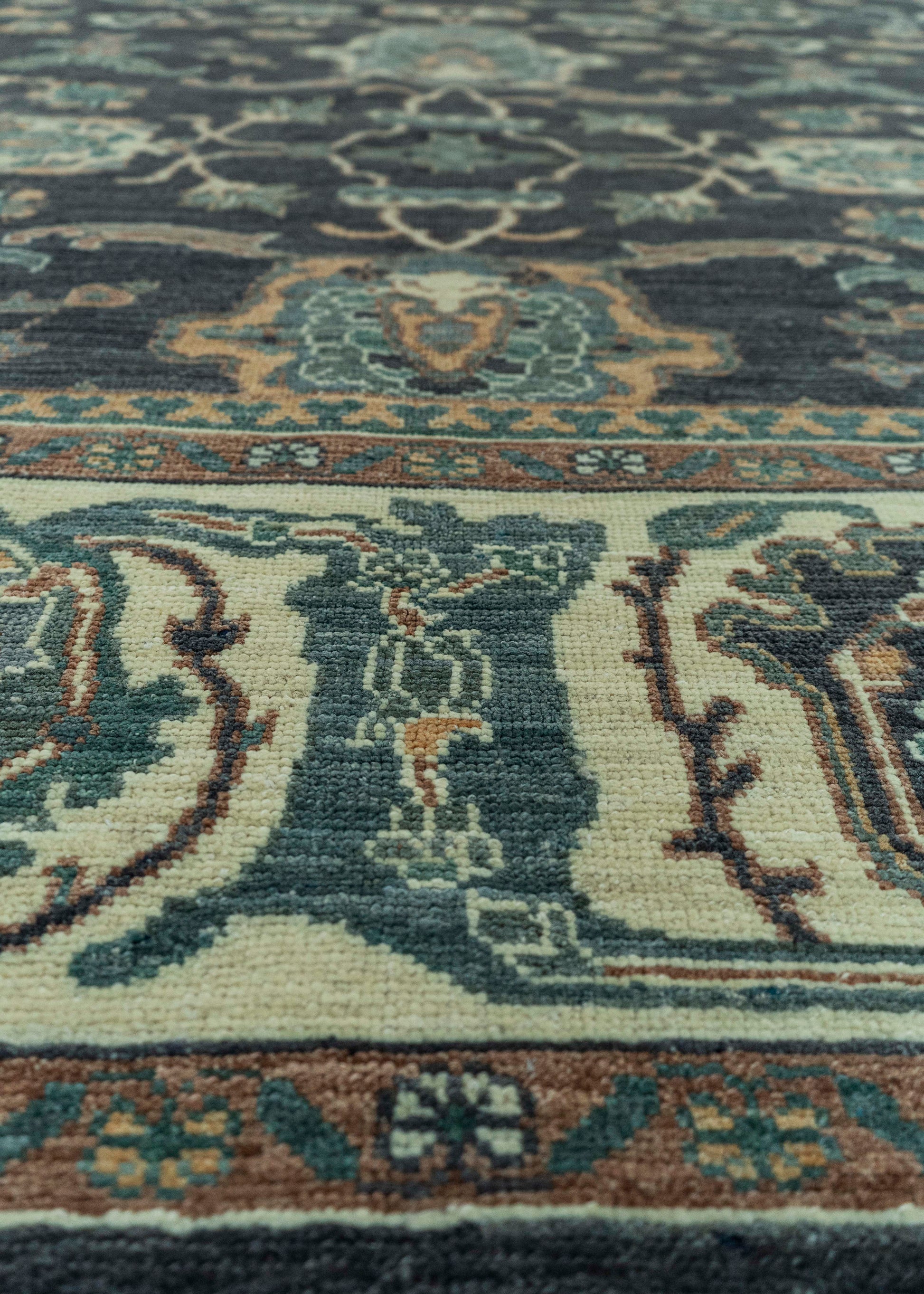Turkish Oushak Antique Look Rug 8'3" x 10'4" #20067
