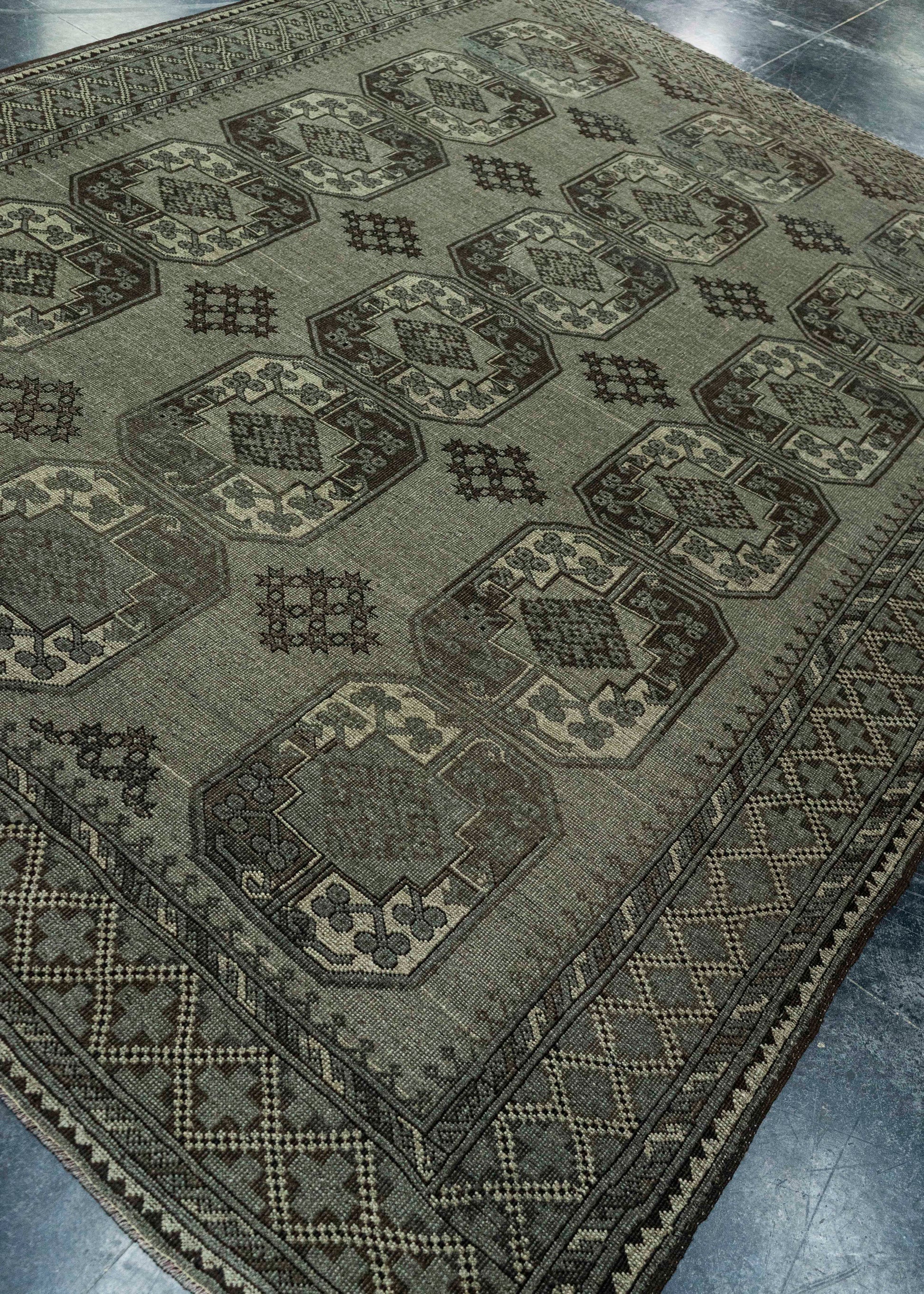 Turkish Vintage Rug 7'6" x 9'7" #20901