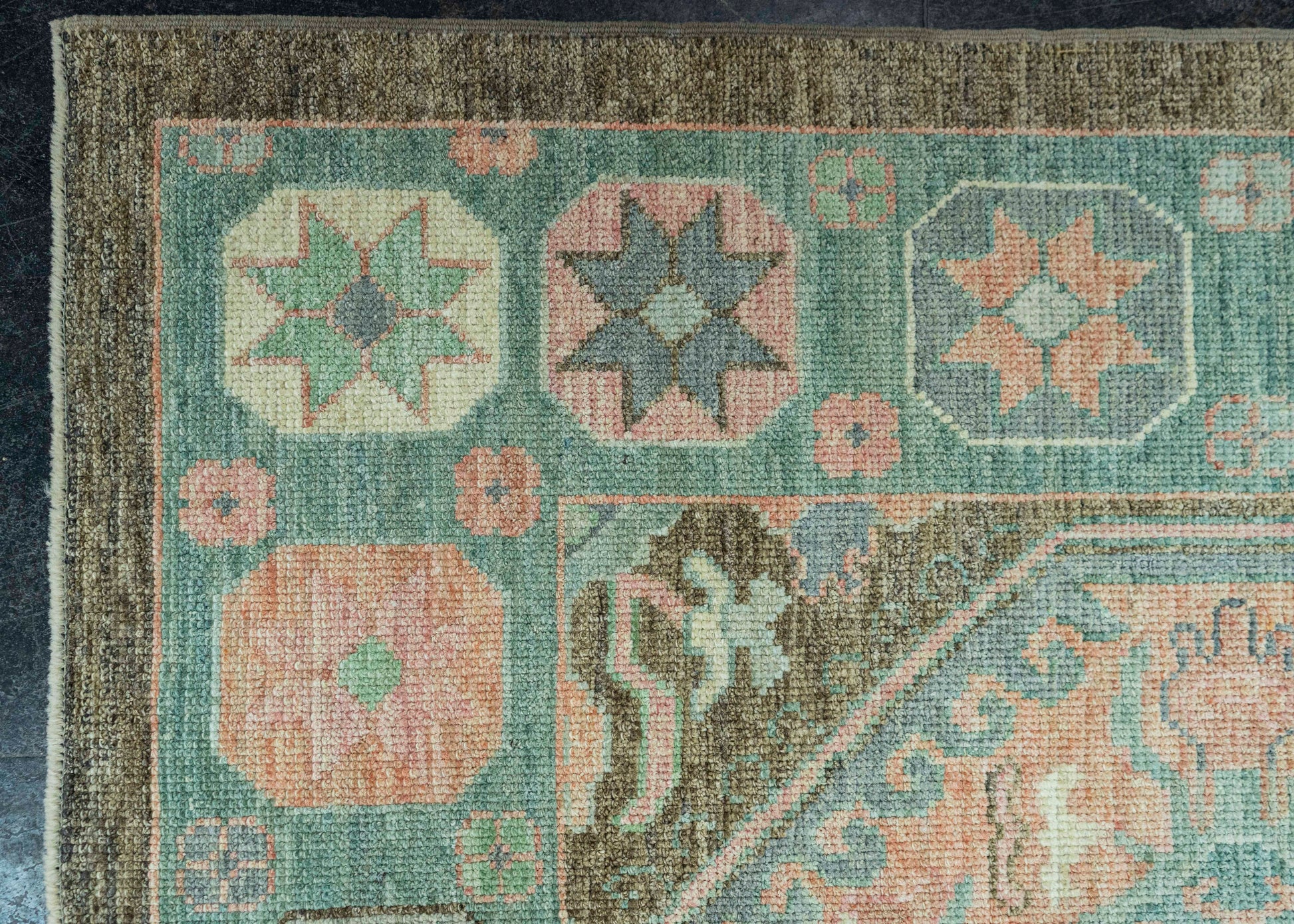Turkish Oushak Rug 7'11" x 10'2" #20044