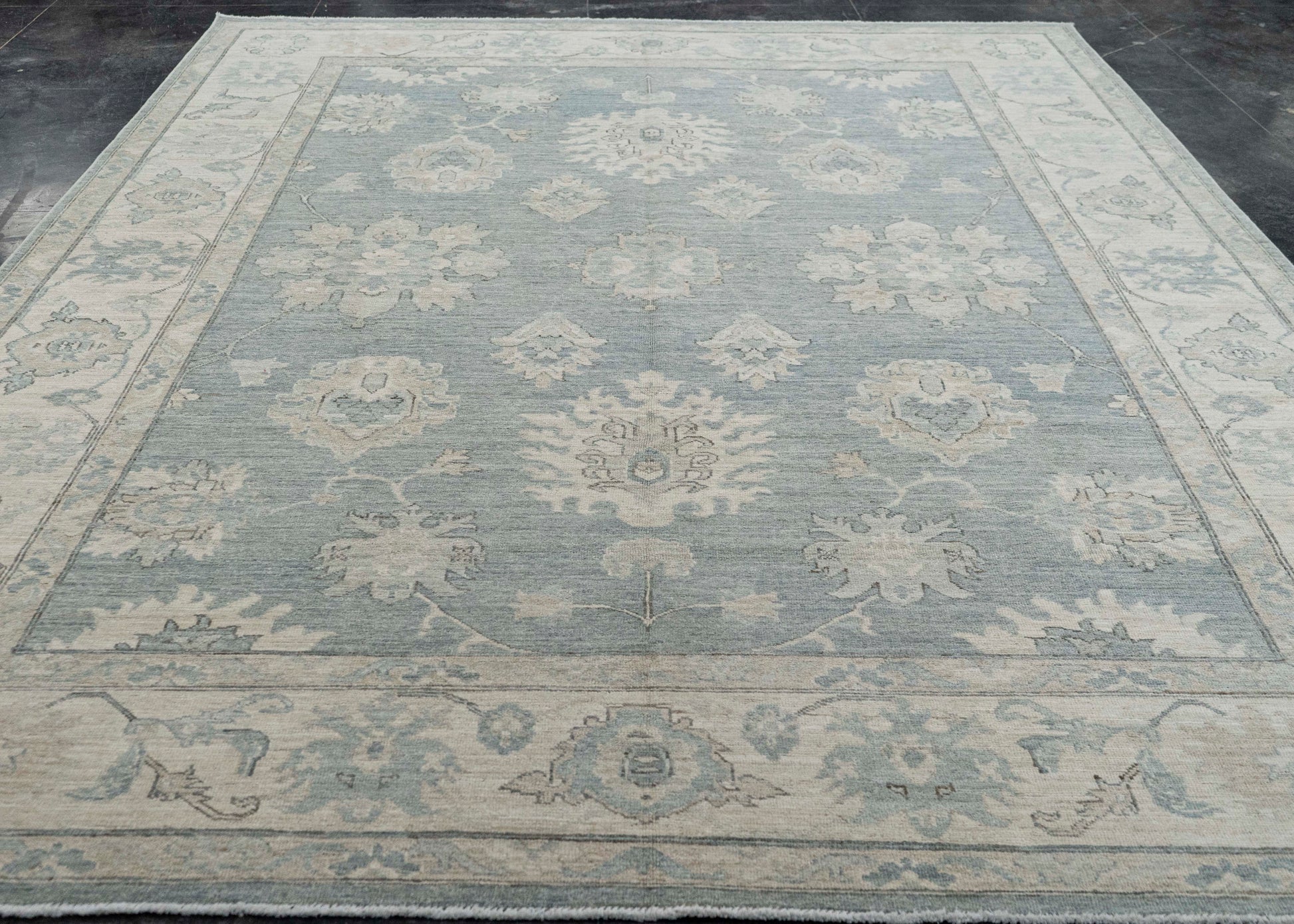 Oushak Rug 9'2" x 12'1" #23508