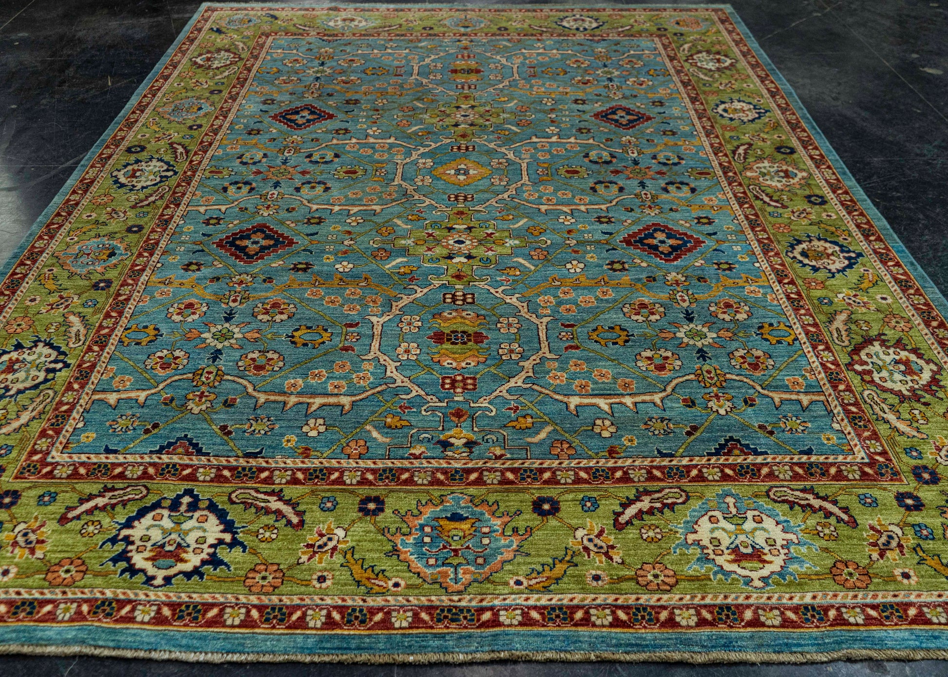 Oriental Hand Knotted Rug 7'11" x 10'7" #20649