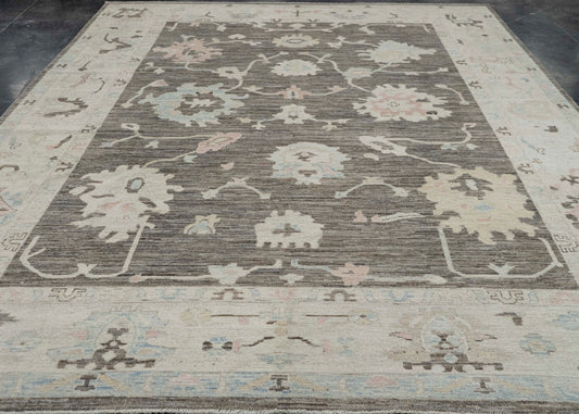 Oushak Rug 9'2" x 12'2" #23528