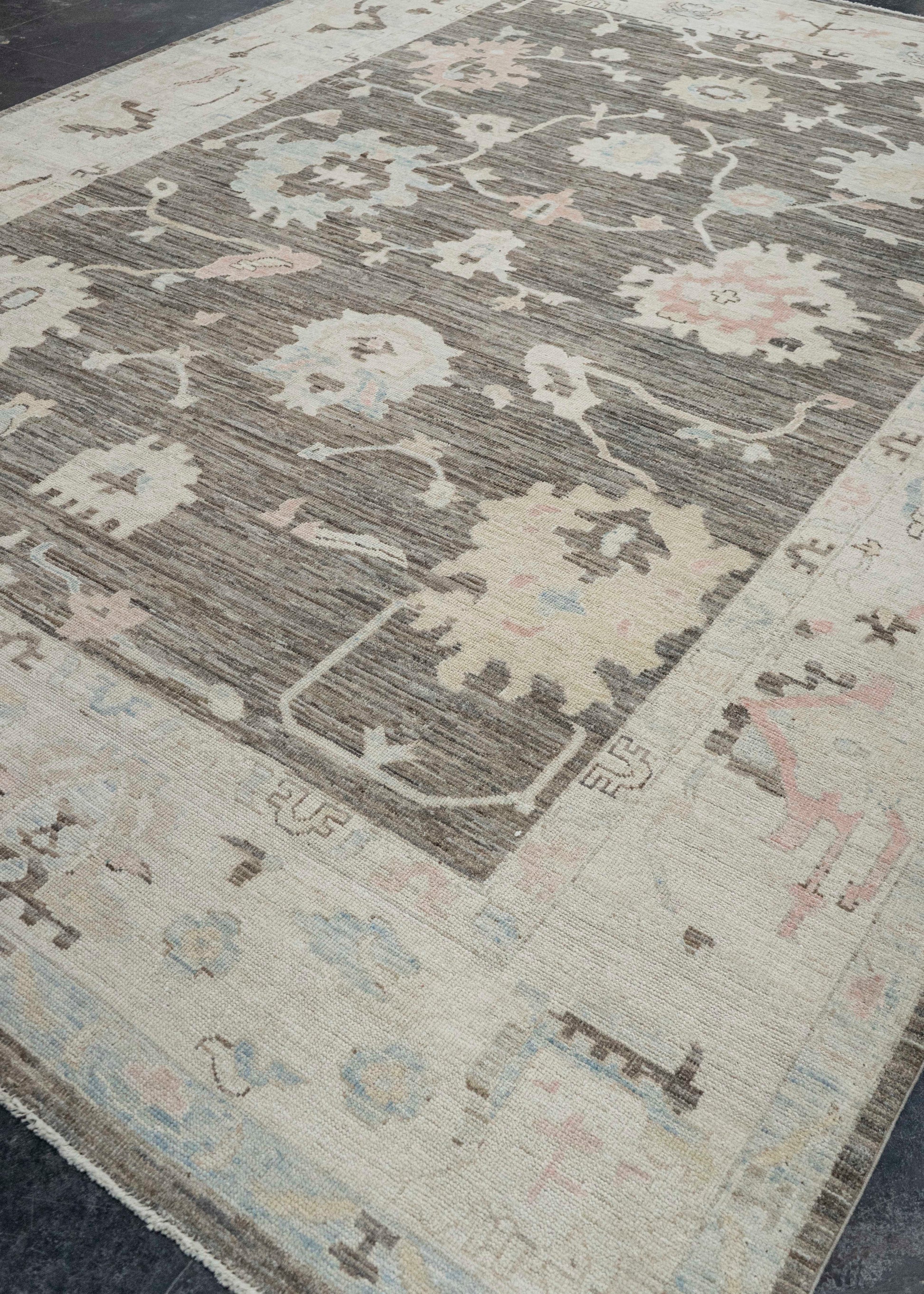 Oushak Rug 9'2" x 12'2" #23528