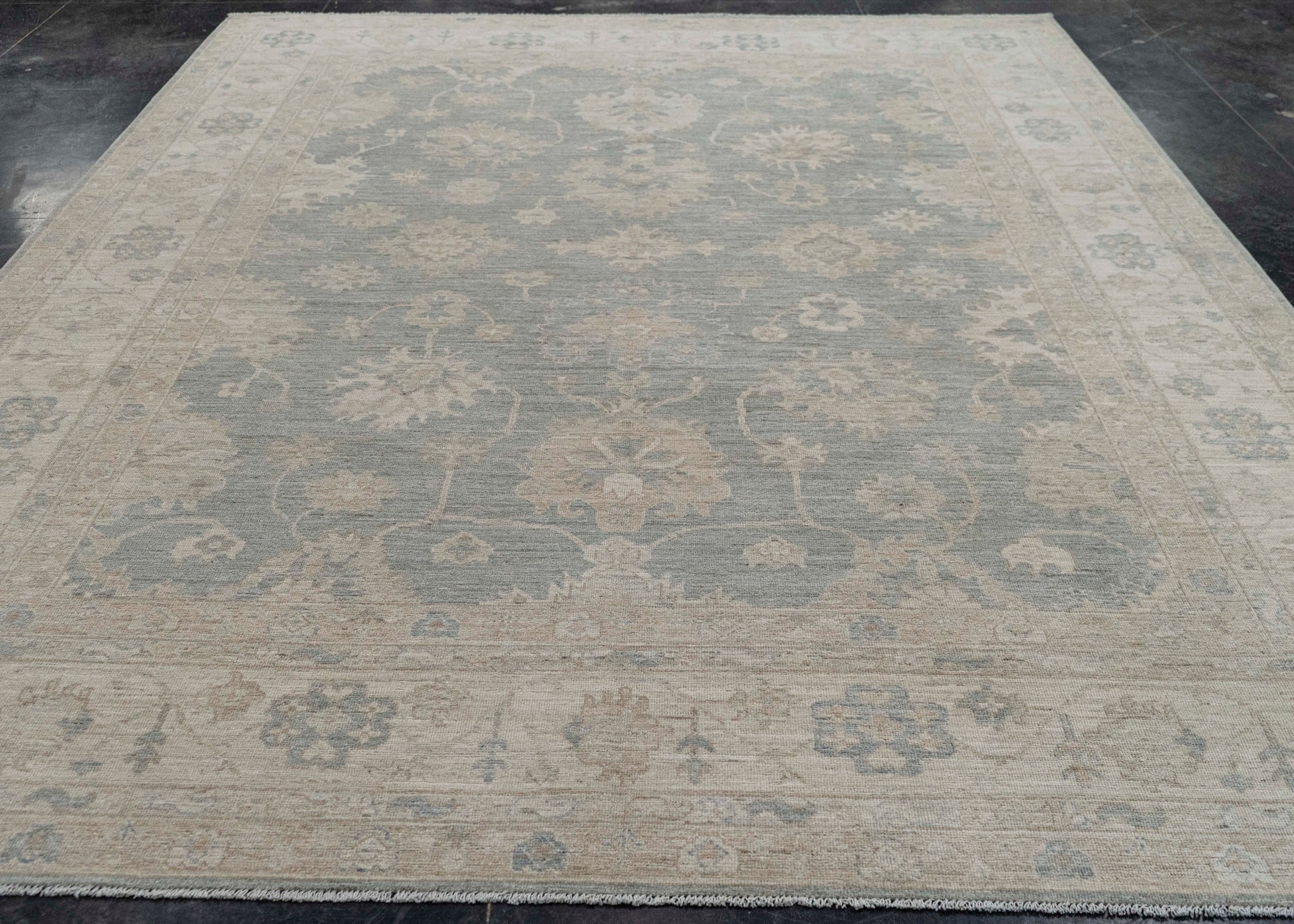 Oushak Rug 9'1" x 11'8" #23532