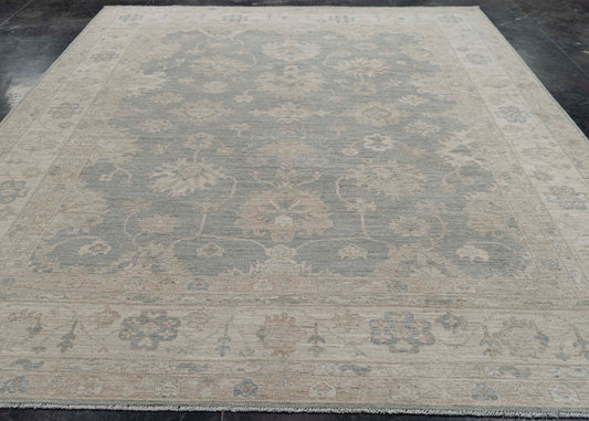Oushak Rug 9'1" x 11'8" #23532